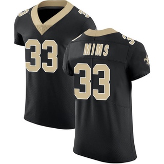 Elite Jordan Mims Men's New Orleans Saints Team Color Vapor Untouchable Jersey - Black