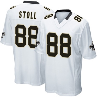 Game Jack Stoll Men's New Orleans Saints Jersey - White