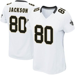 Game Jermaine Jackson Women's New Orleans Saints Jersey - White