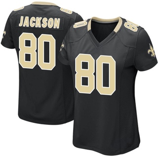 Game Jermaine Jackson Women's New Orleans Saints Team Color Jersey - Black