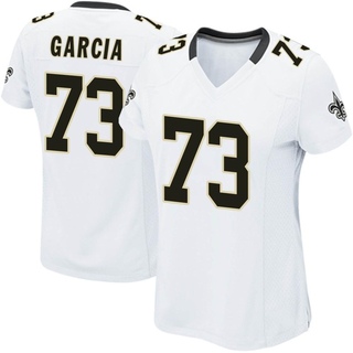 Game Max Garcia Women's New Orleans Saints Jersey - White