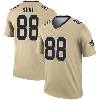 Legend Jack Stoll Youth New Orleans Saints Inverted Jersey - Gold