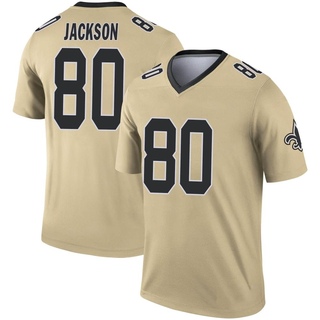Legend Jermaine Jackson Men's New Orleans Saints Inverted Jersey - Gold