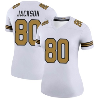 Legend Jermaine Jackson Women's New Orleans Saints Color Rush Jersey - White