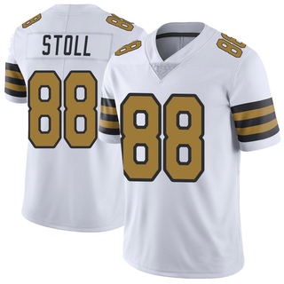 Limited Jack Stoll Men's New Orleans Saints Color Rush Jersey - White