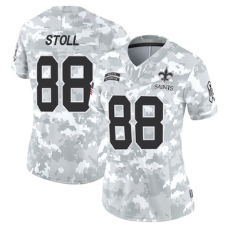 Limited Jack Stoll Women's New Orleans Saints 2024 Salute to Service Jersey - Arctic Camo