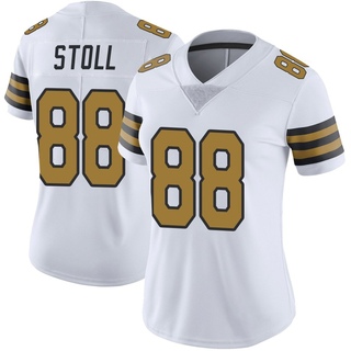 Limited Jack Stoll Women's New Orleans Saints Color Rush Jersey - White