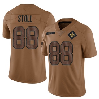 Limited Jack Stoll Youth New Orleans Saints 2023 Salute To Service Jersey - Brown