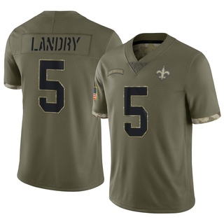 Limited Jarvis Landry Men's New Orleans Saints 2022 Salute To Service Jersey - Olive