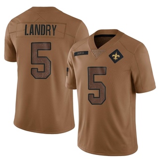 Limited Jarvis Landry Men's New Orleans Saints 2023 Salute To Service Jersey - Brown