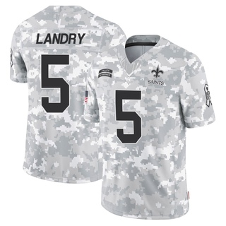 Limited Jarvis Landry Men's New Orleans Saints 2024 Salute to Service Jersey - Arctic Camo