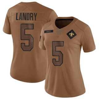 Limited Jarvis Landry Women's New Orleans Saints 2023 Salute To Service Jersey - Brown