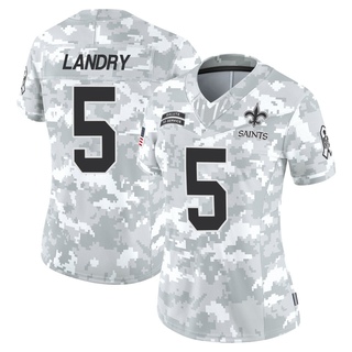 Limited Jarvis Landry Women's New Orleans Saints 2024 Salute to Service Jersey - Arctic Camo
