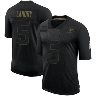 Limited Jarvis Landry Youth New Orleans Saints 2020 Salute To Service Jersey - Black