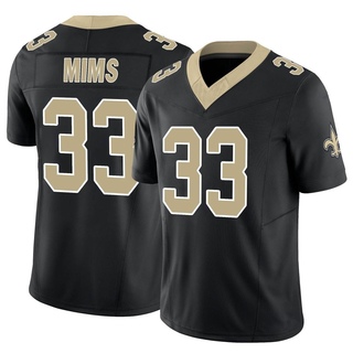 Limited Jordan Mims Men's New Orleans Saints Vapor F.U.S.E. Jersey - Black