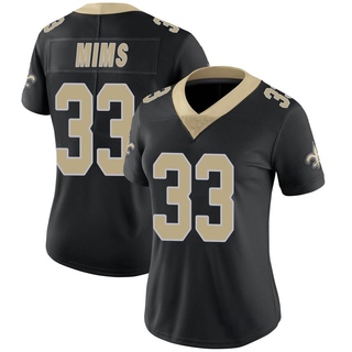 Limited Jordan Mims Women's New Orleans Saints Team Color Vapor Untouchable Jersey - Black