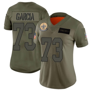 Limited Max Garcia Women's New Orleans Saints 2019 Salute to Service Jersey - Camo