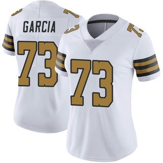 Limited Max Garcia Women's New Orleans Saints Color Rush Jersey - White