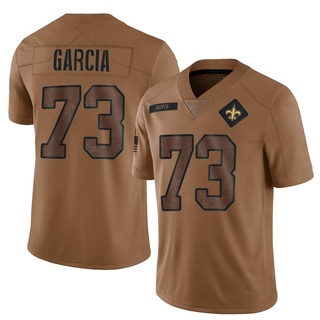 Limited Max Garcia Youth New Orleans Saints 2023 Salute To Service Jersey - Brown