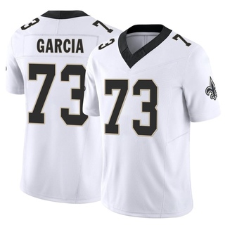 Limited Max Garcia Youth New Orleans Saints Vapor F.U.S.E. Jersey - White